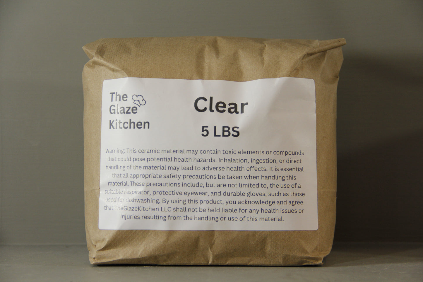Mid Fire Clear Glaze Dry Powder Mix Cone 5-7