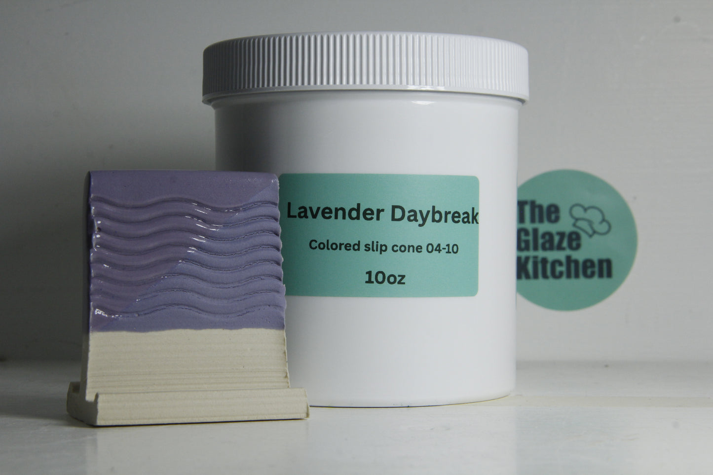 10oz Lavender Daybreak Colored Slip Cone 04-10